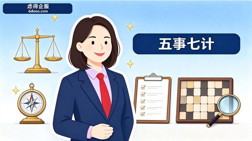 《孙子兵法》第一篇《计篇》：企业要想在竞争中取胜，首要动作就是学会计算